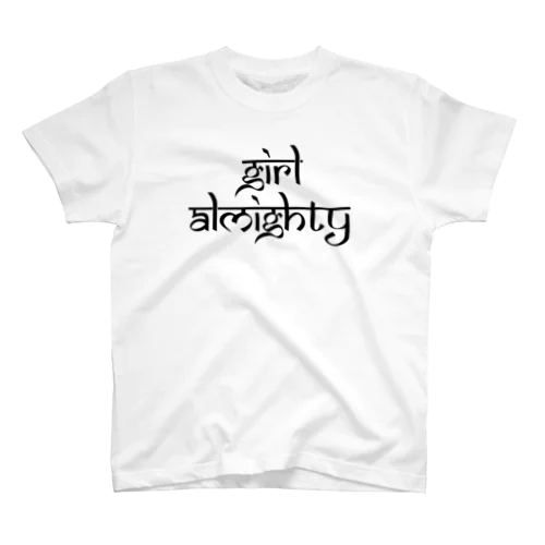 GIRL ALMIGHTY LOGO Regular Fit T-Shirt