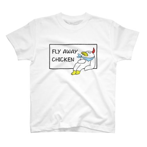 飛べよ鶏 Regular Fit T-Shirt