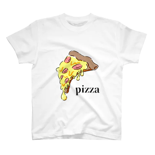 ピザ【ふわ画】 スタンダードTシャツ