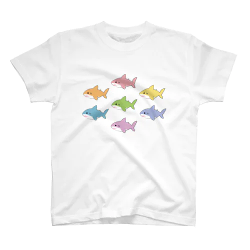世界のサメ Regular Fit T-Shirt
