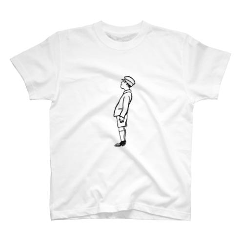 きをつけ少年 Regular Fit T-Shirt