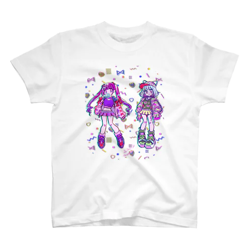 ゆめかわねこねこストリートファッション Regular Fit T-Shirt