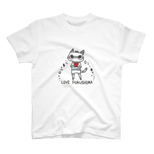 にゃんだべえ_LOVE FUKUSHIMA Regular Fit T-Shirt