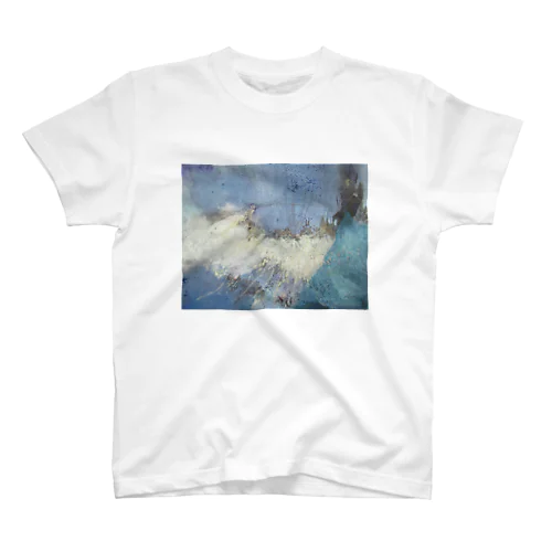 forest in blue Regular Fit T-Shirt