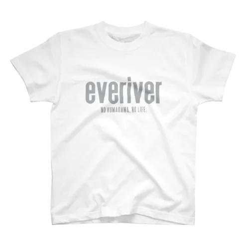 everiver NO KUMAGAWA, NO LIFE. Regular Fit T-Shirt