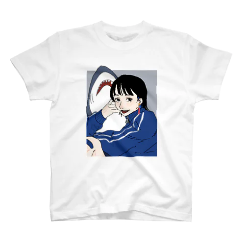 サメちゃん(フチなし) スタンダードTシャツ