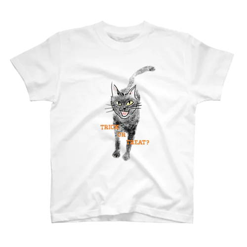 黒猫 スタンダードTシャツ