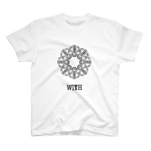 WITH/WISH スタンダードTシャツ