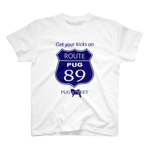 ROUTE89(PUG) Regular Fit T-Shirt