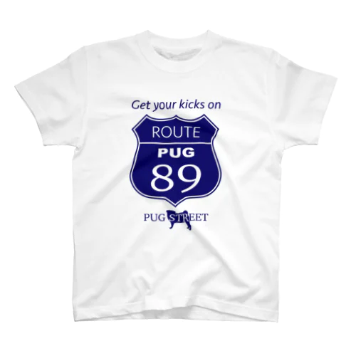 ROUTE89(PUG) スタンダードTシャツ