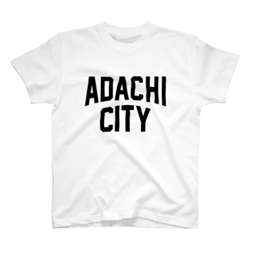 足立区 ADACHI CITY ロゴブラック　 Regular Fit T-Shirt