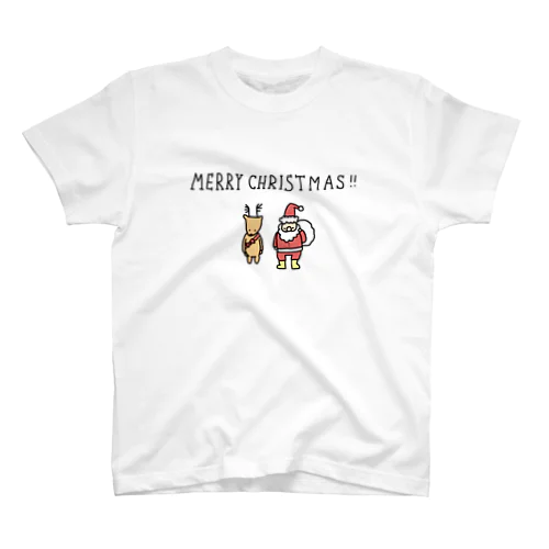 MERRY CHRISTMAS！！ Regular Fit T-Shirt