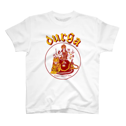 DURGA 赤×黄色（ズレ） スタンダードTシャツ