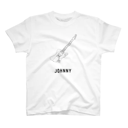 JOHNNY -black line- Regular Fit T-Shirt