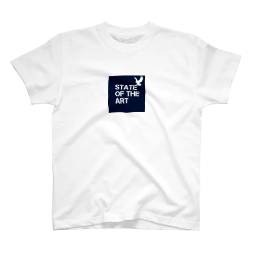 State-of-the-art/ネイビー×ホワイト スタンダードTシャツ