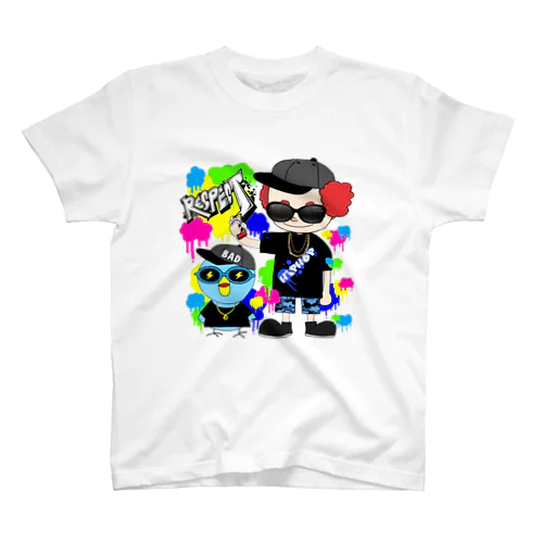 ギャングスタ＆唯我HIPHOP丸シリーズ スタンダードTシャツ