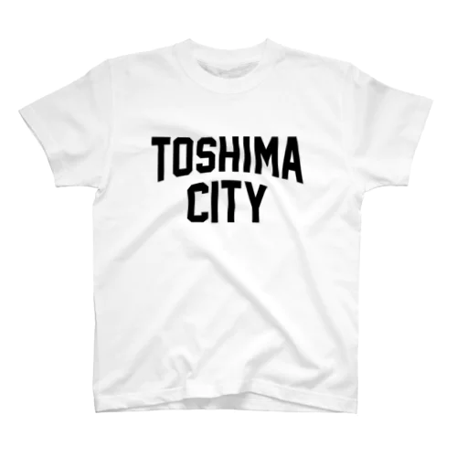 豊島区 TOSHIMA CITY ロゴブラック スタンダードTシャツ