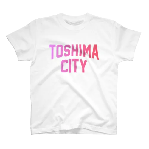 豊島区 TOSHIMA CITY ロゴピンク スタンダードTシャツ