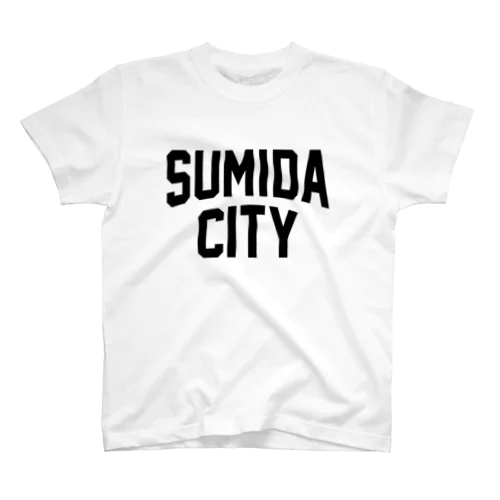墨田区 SUMIDA CITY ロゴブラック Regular Fit T-Shirt