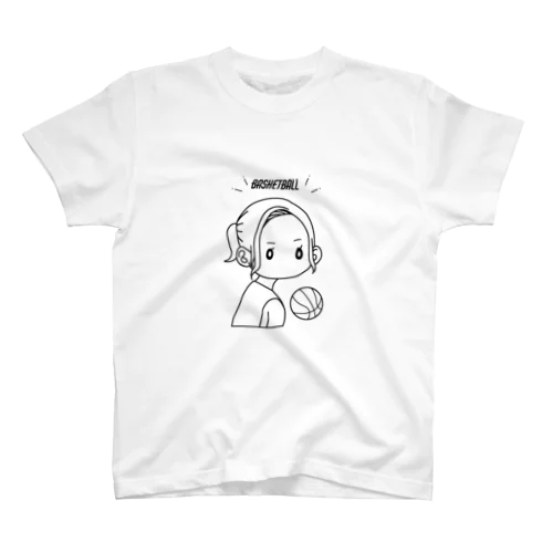 バスケ少女① スタンダードTシャツ