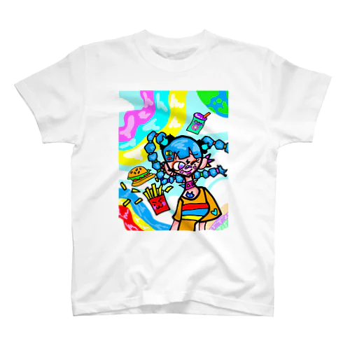 🌈🍟🍔🥤🌈 Regular Fit T-Shirt