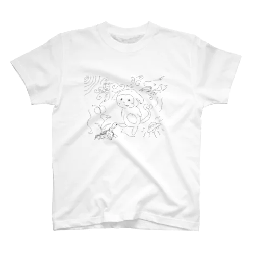 rakugaki Regular Fit T-Shirt