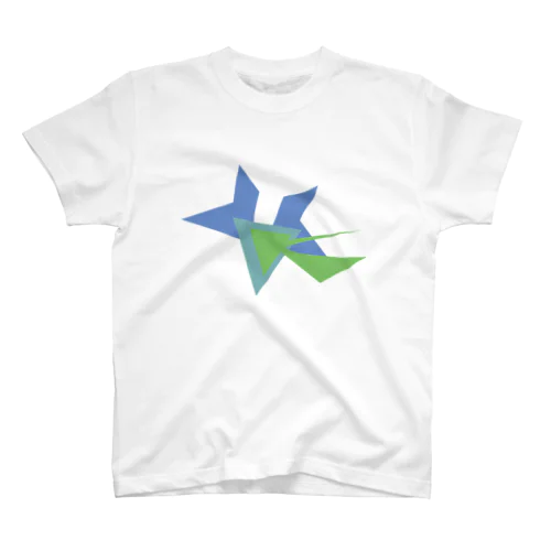 鳥サカサ(カラー2) スタンダードTシャツ