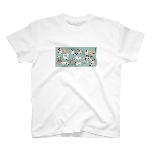 浮世絵　国芳ねこ Regular Fit T-Shirt