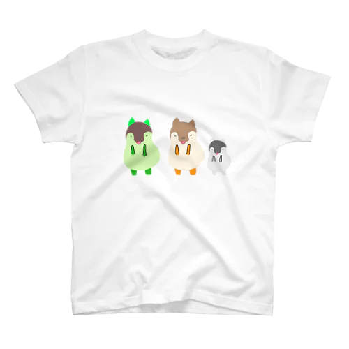 犬家の3兄妹 スタンダードTシャツ