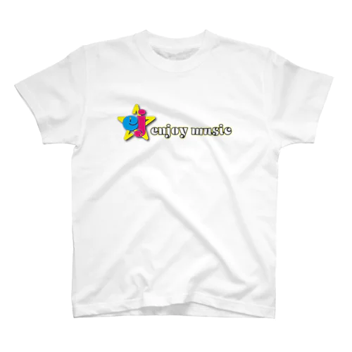 enjoy music 公式グッズ Regular Fit T-Shirt