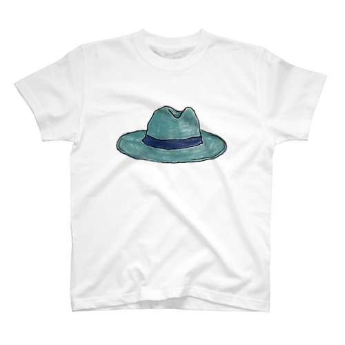 青いボルサリーノ Regular Fit T-Shirt