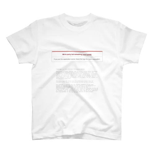 Error on Rails Regular Fit T-Shirt