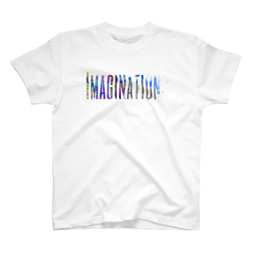 White Imaginations Regular Fit T-Shirt