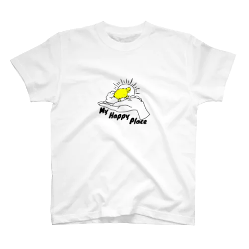 MY HAPPY PLACE SHEEP Regular Fit T-Shirt