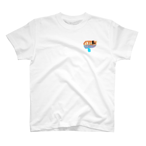 GAKUSHIラーメン Regular Fit T-Shirt
