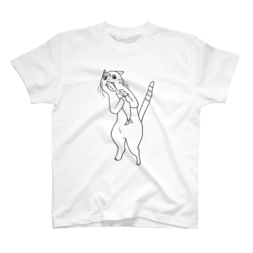 我が魚を食らうニャトゥルヌス スタンダードTシャツ