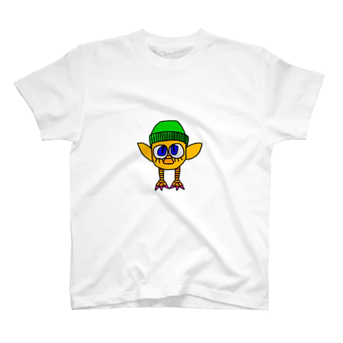 knit-hat bird スタンダードTシャツ