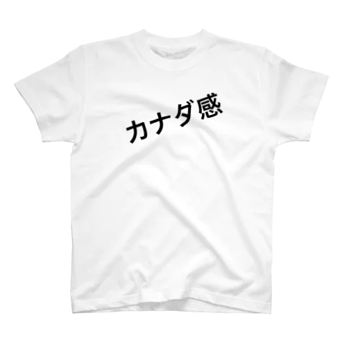 ( カナダ行きたい ) 🇨🇦 Ongakus font goods Regular Fit T-Shirt