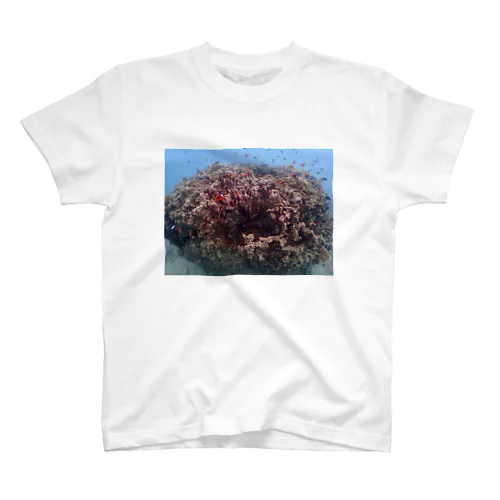 海潜隊　辺野古クマノミ城 Regular Fit T-Shirt