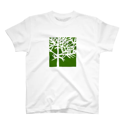 iced tree Green Regular Fit T-Shirt