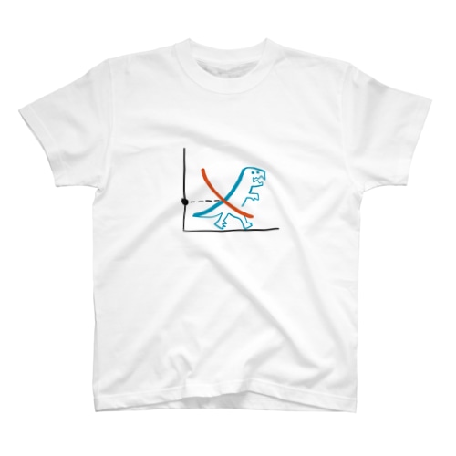 需要と恐竜 Regular Fit T-Shirt