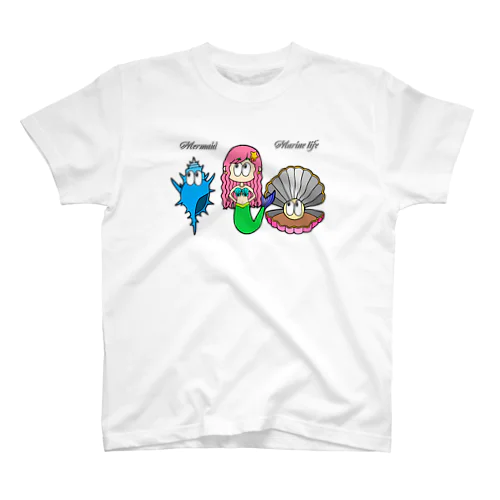 マーメイド/マリンライフ Regular Fit T-Shirt