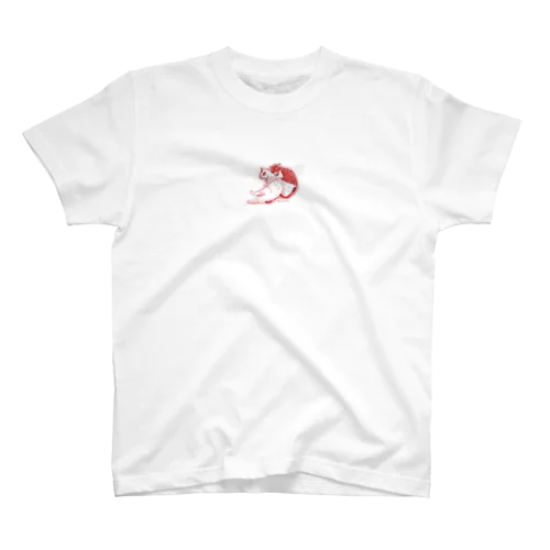 抱きつきにゃんこ Regular Fit T-Shirt