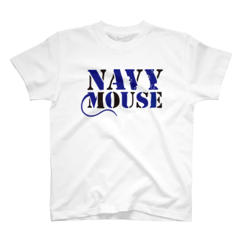 NAVY MOUSE Regular Fit T-Shirt