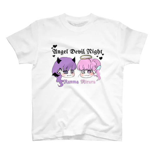 2020らんりる生誕Tシャツ 白Tシャツ Regular Fit T-Shirt