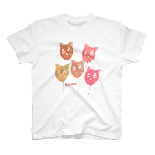 風船猫 スタンダードTシャツ