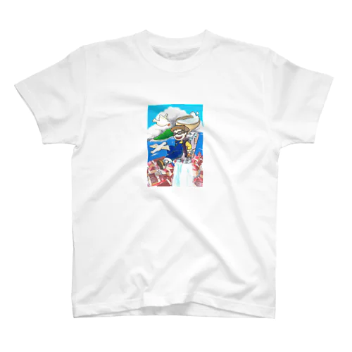 空を飛びたい Regular Fit T-Shirt