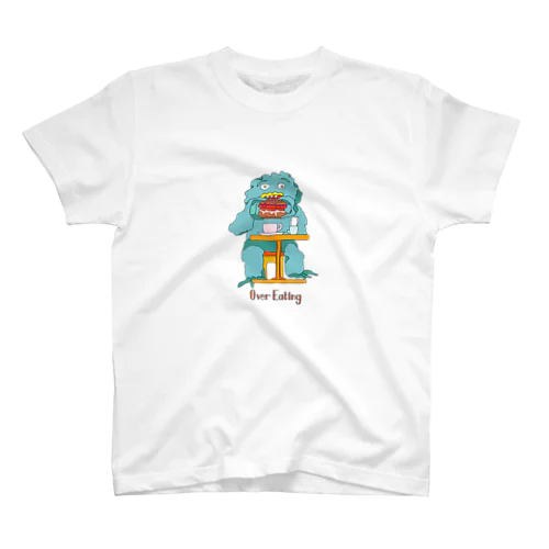 depressed yeti (over eating) スタンダードTシャツ