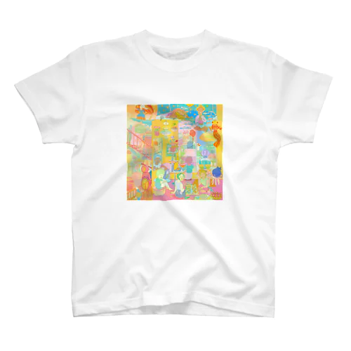 divided but not isolated スタンダードTシャツ