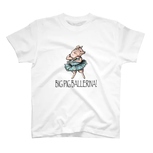 Big Pig Ballerina  Regular Fit T-Shirt